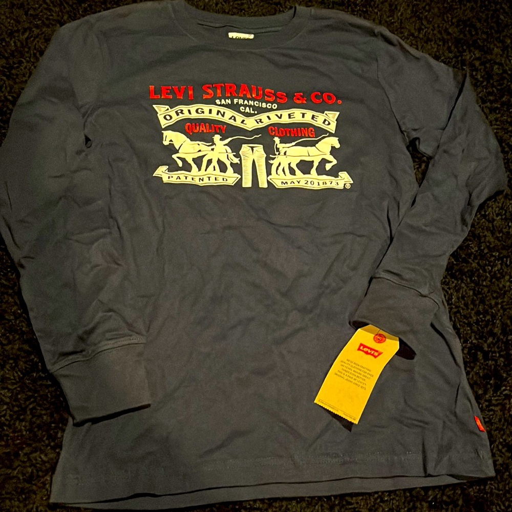 Blue Levi Shirt